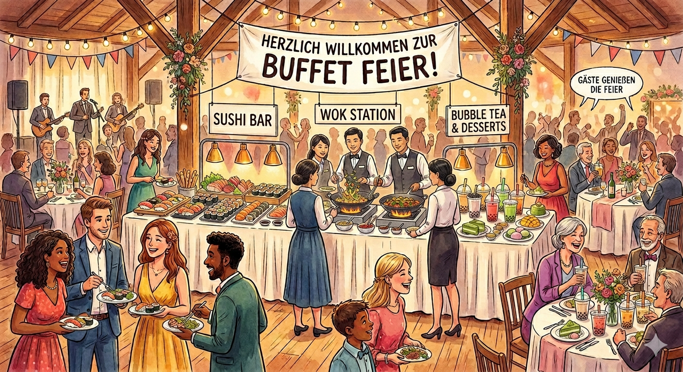 Buffet Feier